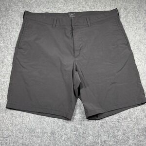 J.Crew Men's Chino Shorts 38 Black Stretch Lightweight Casual‎ Activewear